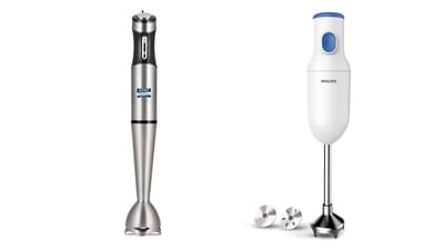 Republic Day Sale 2024: Add efficiency and speed to your culinary adventures with versatile hand blenders. Republic Day Sale 2024: Add efficiency and speed to your culinary adventures with versatile hand blenders.