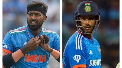 Hardik Pandya and Shivam Dube Hardik Pandya and Shivam Dube