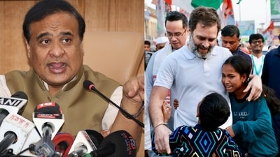 Assam CM Himanta Biswa Sarma launched a counterattack and termed the Gandhi family "the most corrupt" one in the country. (ANI) Assam CM Himanta Biswa Sarma launched a counterattack and termed the Gandhi family "the most corrupt" one in the country. (ANI)