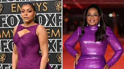 Taraji P. Henson stars in The Color Purple, which is produced by Oprah. Taraji P. Henson stars in The Color Purple, which is produced by Oprah.