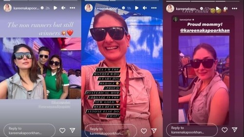 Kareena shared pictures on Instagram.