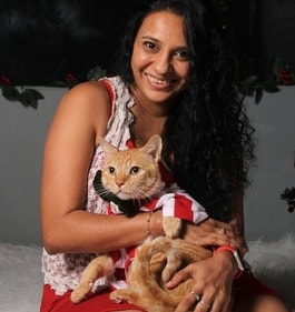 Shachi Mehta with her pet (Instagram) Shachi Mehta with her pet (Instagram)