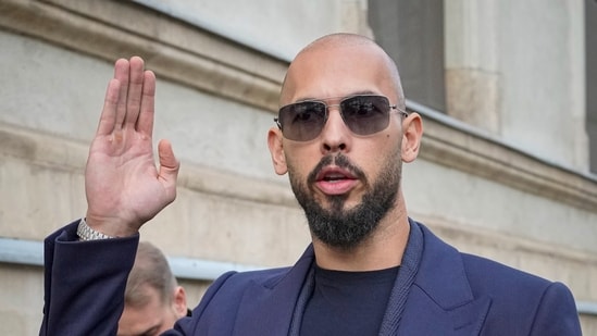 British-American influencer Andrew Tate (AP)