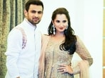 Sania Mirza and Shoaib Malik