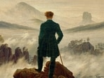 'Wanderer above the Sea of Fog' (oil on canvas, 1818) by Caspar David Friedrich.
