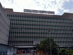 The All India Institute of Medical Sciences (AIIMS) in New Delhi. The All India Institute of Medical Sciences (AIIMS) in New Delhi.