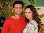 Shoaib Malik and Sania Mirza. 