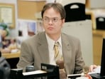 Rainn Wilson played the role of Dwight Schrute in The Office. Rainn Wilson played the role of Dwight Schrute in The Office.