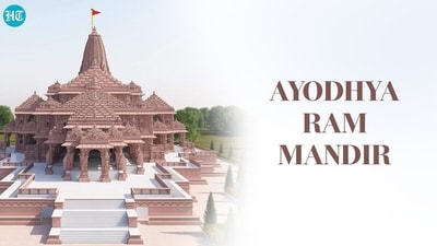 ChecAyodhya Ram Mandir k out Ayodhya Ram Mandir Inauguration wishes, images, greetings and more to share with your loved ones. (HT Photo) ChecAyodhya Ram Mandir k out Ayodhya Ram Mandir Inauguration wishes, images, greetings and more to share with your loved ones. (HT Photo)