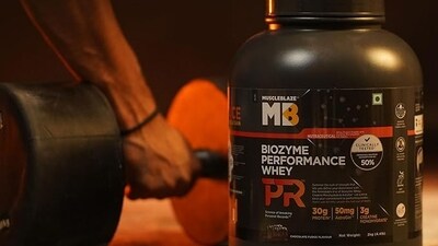 Unlock your fitness potential with MuscleBlaze Whey protein: Expect quality, taste, and results in every scoop. Unlock your fitness potential with MuscleBlaze Whey protein: Expect quality, taste, and results in every scoop.
