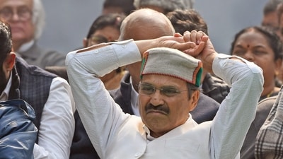 Adhir Ranjan Chowdhury earlier said the Congress would not beg seats from Trinamool in West Bengal. Adhir Ranjan Chowdhury earlier said the Congress would not beg seats from Trinamool in West Bengal.