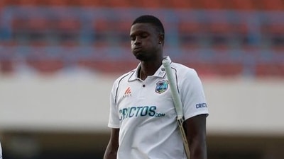 Jason Holder after a match against Australia. (Action Images via Reuters)