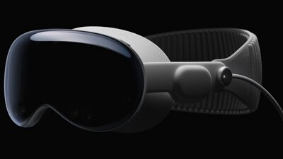 Apple's Vision Pro mixed-reality headset (Image courtesy: Apple) Apple's Vision Pro mixed-reality headset (Image courtesy: Apple)