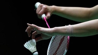 Representational image of a badminton shuttle and racquet (Getty Images) Representational image of a badminton shuttle and racquet (Getty Images)