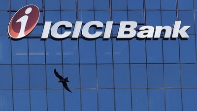 FILE PHOTO: A bird flies past the facade of the ICICI bank head office in Mumbai, India, April 21, 2023. (REUTERS)