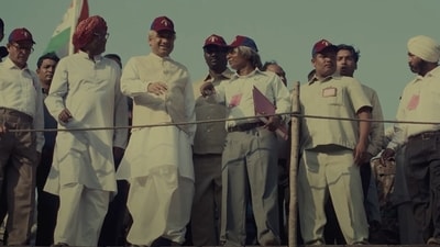 Pankaj Tripathi in a still from Main Atal Hoon. Pankaj Tripathi in a still from Main Atal Hoon.
