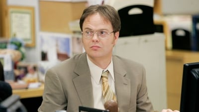 Rainn Wilson played the role of Dwight Schrute in The Office. Rainn Wilson played the role of Dwight Schrute in The Office.