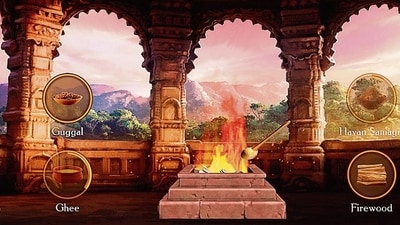 Virtual yajna being performed in different parts of the world. Virtual yajna being performed in different parts of the world.
