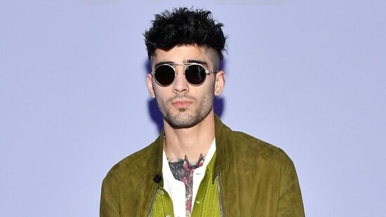 Zayn Malik attends the Tom Ford Women's Fall/Winter 2018 fashion show during New York Fashion Week. (AFP)