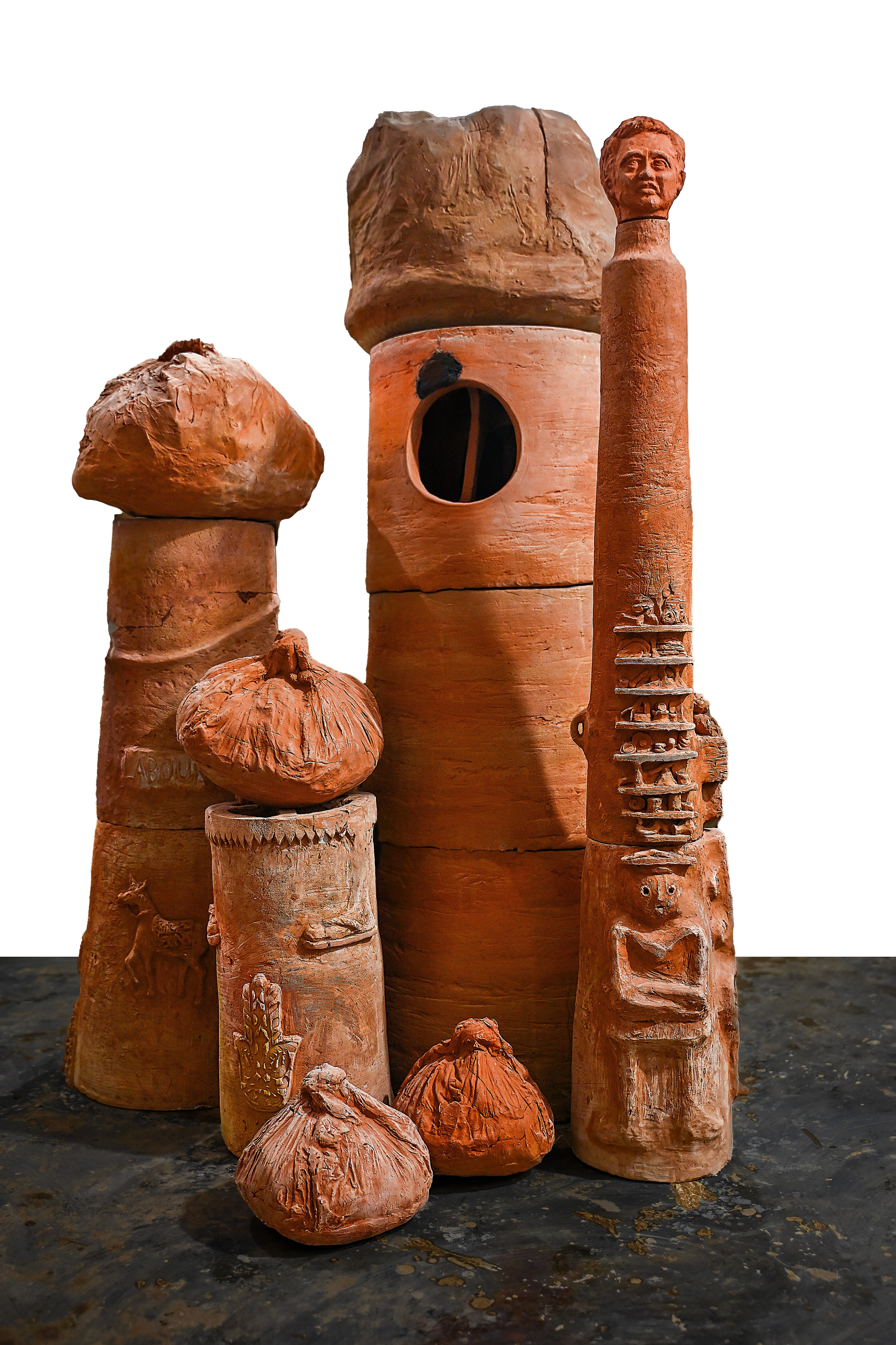 Displayed at this Triennale are works of over 60 Indian and international artists, from 12 countries, under the theme of Common Ground.