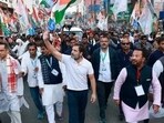 Congress leader Rahul Gandhi during the Bharat Jodo Nyay Yatra (PTI Photo) Congress leader Rahul Gandhi during the Bharat Jodo Nyay Yatra (PTI Photo)