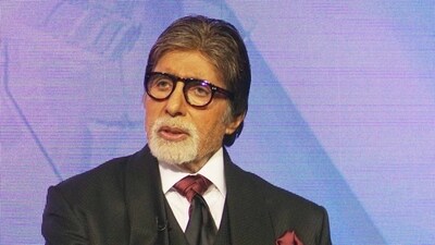 Amitabh Bachchan will arrive in Ayodhya in a private chartered plane for the opening of the 161-feet tall pink sandstone shrine.&nbsp; (File Photo)