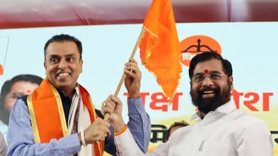 Former Congress leader Milind Deora joined the Shiv Sena, led by CM Eknath Shinde, last week. (ANI) Former Congress leader Milind Deora joined the Shiv Sena, led by CM Eknath Shinde, last week. (ANI)