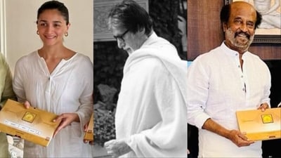 Alia Bhatt, Amitabh Bachchan and Rajinikanth will likely attend Ayodhya's Ram Temple Pran Pratistha ceremony. Alia Bhatt, Amitabh Bachchan and Rajinikanth will likely attend Ayodhya's Ram Temple Pran Pratistha ceremony.