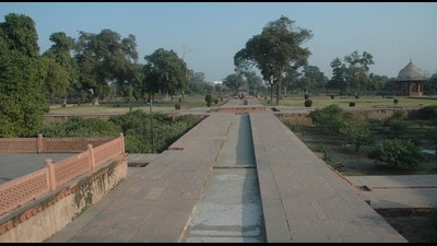 Aram Bagh built by Babur later renamed as Ram Bagh in Agra. (HT photo) Aram Bagh built by Babur later renamed as Ram Bagh in Agra. (HT photo)