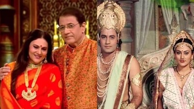 Actor Arun Govil, known for portraying Lord Ram in Ramanand Sagar's TV series Ramayan, has been invited, as well as his co-star Dipika Chikhlia, who played the role of Sita in the show.&nbsp; (File Photo)