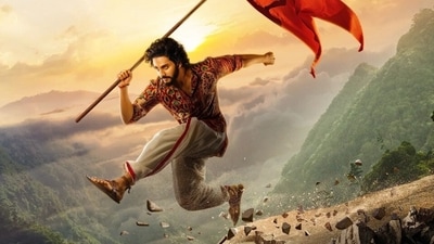 Teja Sajja in a still from HanuMan Teja Sajja in a still from HanuMan