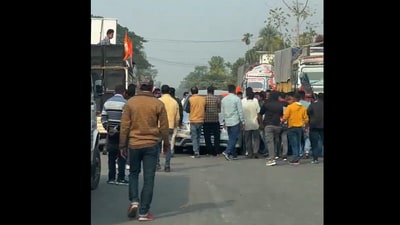 Congress leader Jairam Ramesh said that his vehicle was attacked at Jumugurihat in Sunitpur. (X) Congress leader Jairam Ramesh said that his vehicle was attacked at Jumugurihat in Sunitpur. (X)