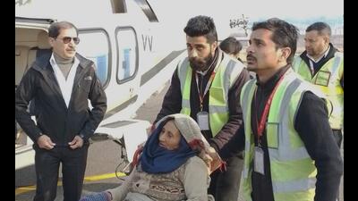 Kangra deputy commissioner Nipun Jindal said that Devi had been ill for a week and could not eat and walk (HT Photo)