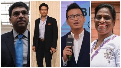 Cricketing icon Sachin Tendulkar, chess grandmaster Viswanathan Anand, sprint queen PT Usha, and footballer Bhaichung Bhutia are among the prominent sports personalities who have received invitations.&nbsp; 