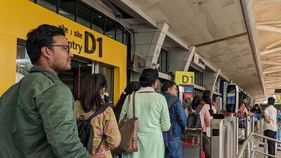 Passengers can also reach Aeromall from the main road outside the terminal. (REPRESENTATIVE PHOTO)