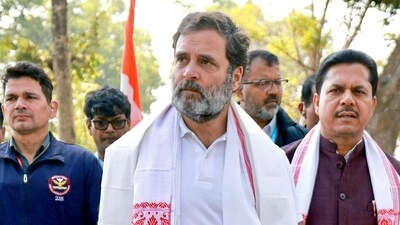Congress leader Rahul Gandhi during his ongoing 'Bharat Jodo Nyay Yatra'.. (X/Congress) Congress leader Rahul Gandhi during his ongoing 'Bharat Jodo Nyay Yatra'.. (X/Congress)