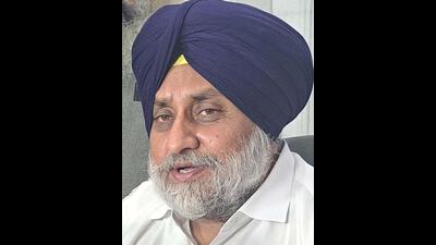 Shiromani Akali Dal (SAD) chief Sukhbir Singh Badal, however, made it clear that he won’t be attending the consecration event. In 2020, the then-acting jathedar Giani Harpreet Singh had skipped the bhoomi pujan ceremony at Ayodhya. (HT File Photo) Shiromani Akali Dal (SAD) chief Sukhbir Singh Badal, however, made it clear that he won’t be attending the consecration event. In 2020, the then-acting jathedar Giani Harpreet Singh had skipped the bhoomi pujan ceremony at Ayodhya. (HT File Photo)