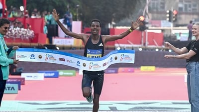 Ethiopian runner Hayle Lemi Berhanu (AFP) Ethiopian runner Hayle Lemi Berhanu (AFP)