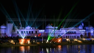 The grand ceremony of the much-awaited 'Pran Pratishtha' is set for tomorrow, January 22, and will be attended by Prime Minister Narendra Modi. Following this event, the shrine will open to the public a day later. (AFP) The grand ceremony of the much-awaited 'Pran Pratishtha' is set for tomorrow, January 22, and will be attended by Prime Minister Narendra Modi. Following this event, the shrine will open to the public a day later. (AFP)