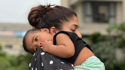 Nayanthara shares a picture with her son on Instagram