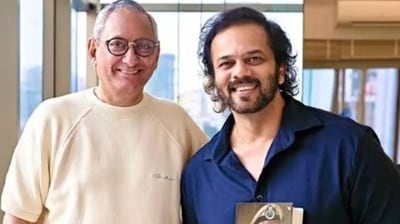 Rakesh Maria and Rohit Shetty announced the former's biopic in 2021 Rakesh Maria and Rohit Shetty announced the former's biopic in 2021