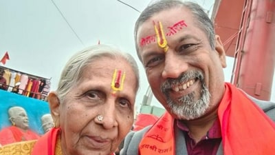 Sridhar Vembu is invited as a state guest to Ram temple consecration ceremony. (X/Sridhar Vembu) Sridhar Vembu is invited as a state guest to Ram temple consecration ceremony. (X/Sridhar Vembu)