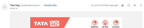 You can now directly 'unsubscribe' to spam emails on Gmail. You can now directly 'unsubscribe' to spam emails on Gmail.