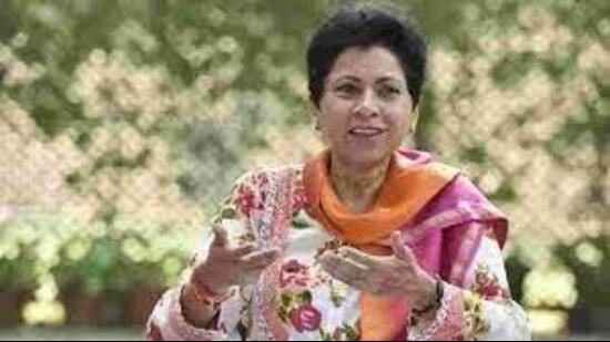 Former Haryana Congress chief Kumari Selja. (HT File Photo)