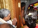 Karnataka CM Siddaramaiah inaugurates Ram Temple at Bengaluru Karnataka CM Siddaramaiah inaugurates Ram Temple at Bengaluru