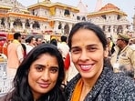 Mithali Raj shared a picture with Saina Nehwal from Ayodhya