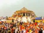 Ayodhya Ram Mandir opening ceremony took place on January 22. (PTI) Ayodhya Ram Mandir opening ceremony took place on January 22. (PTI)