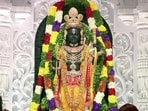 The idol of Ram Lalla is adorned with jewellery pieces carrying significance conforming with scriptures, the temple trust said. The idol of Ram Lalla is adorned with jewellery pieces carrying significance conforming with scriptures, the temple trust said.