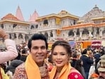 Randeep Hooda attended the Ram Mandir Pran Pratishtha ceremony in Ayodhya with his wife Lin Laishram
