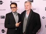 Robert Downey Jr and Christopher Nolan at the 2024 Sundance Film Festival Opening Night Gala
